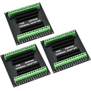 3-Pack ESP8266 Development Board, Aideepen ESP8266 Breakout Board GPIO 1 into 2
